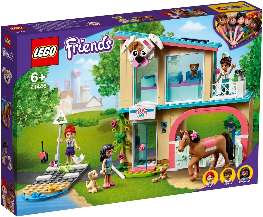 41446 Lego Friends Ветеринарная клиника Хартлейк-Сити, Лего Подружки - фото 1 - id-p89158224