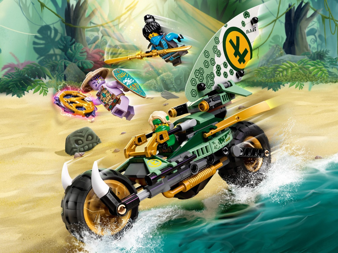 71745 Lego Ninjago Мотоцикл Ллойда для джунглей, Лего Ниндзяго - фото 2 - id-p89158226