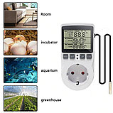 Терморегулятор розетка с таймером и выносным датчиком температуры, фото 8