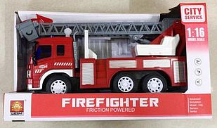 Игрушка Пожарная машина инерционная FireFighter Серии City Service 1:16