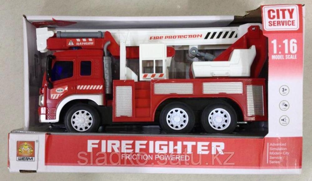 Игрушка Пожарная машина инерционная FireFighter Серии City Service 1:16 - фото 2 - id-p89170787