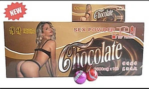Возбуждающий шоколад для женщин "Chocolate", 2 шарика