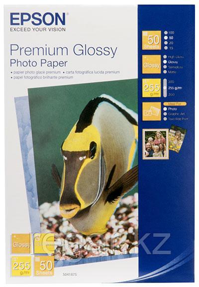 Фотобумага 13х18 Epson C13S041875 50 Л. 255 Г/М2 Premium Glossy Paper