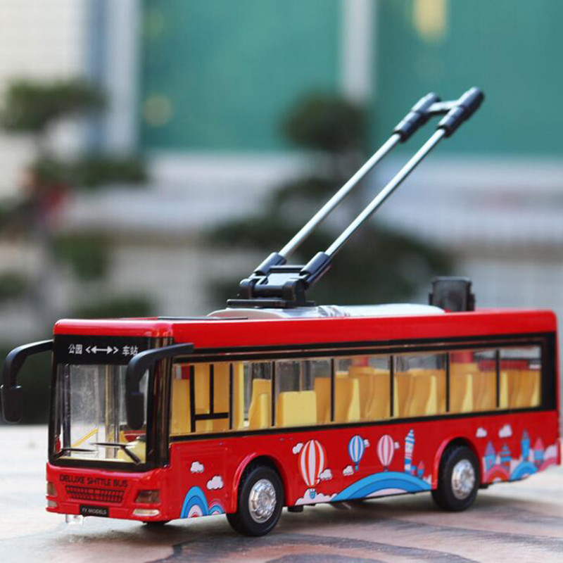 Игрушечный транспорт троллейбус 1:36 - фото 2 - id-p89171453