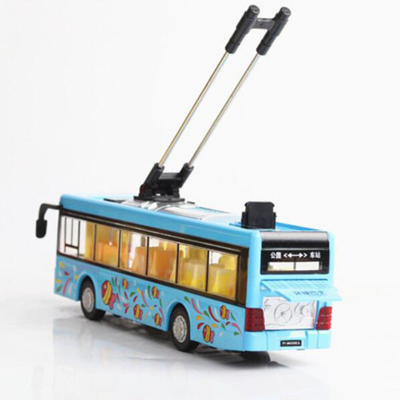 Игрушечный транспорт троллейбус 1:36 - фото 7 - id-p89171453