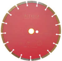 Сегментный диск по граниту (sinered) розовый "спеченый" 125 мм 125D-1.6T-7W-22.23/20H