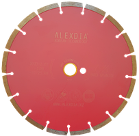 Сегментный диск по граниту (sinered) розовый "спеченый" 300 мм 300D-2.8T-10W-32/25.4H+