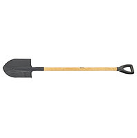 Штыковая лопата деревянный лакированный черенок 215 х 290 х 1340 мм Сибртех 61457 (002)