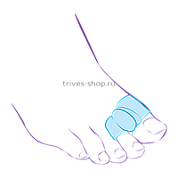 Межпальцевая перегородка с кольцами на 1-й и 2-й пальцы СТ-54.2