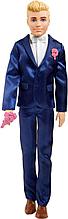 Barbie Кукла Кен Жених в  синем костюме, Барби