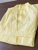 Халат вафельный, кимоно