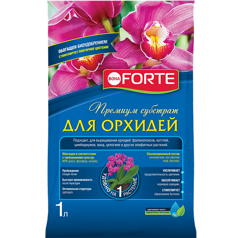 Субстрат ДЛЯ ОРХИДЕЙ, 1 л, фото 1