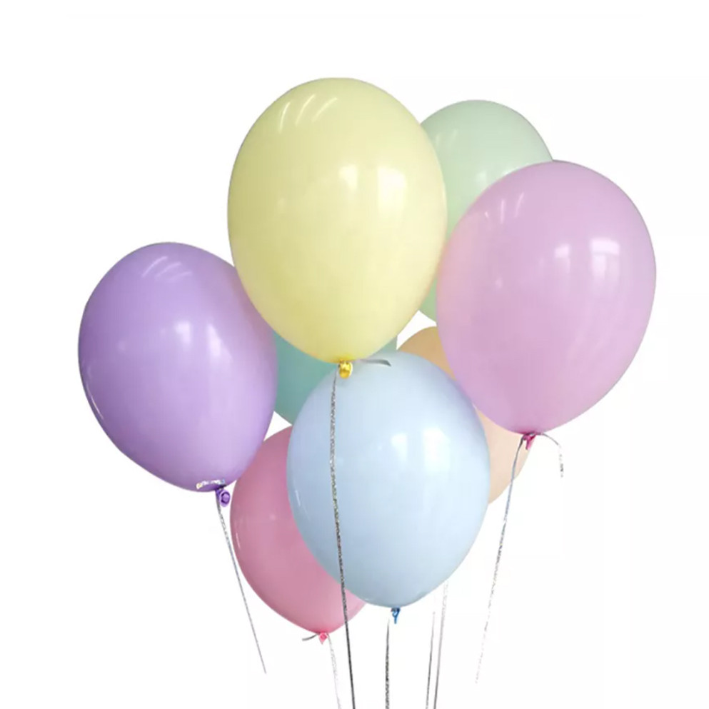 Воздушные шары латексные шар инсайдер 10 дюймов 100 шт/упаковка YuHang Happy Ballons разноцветные