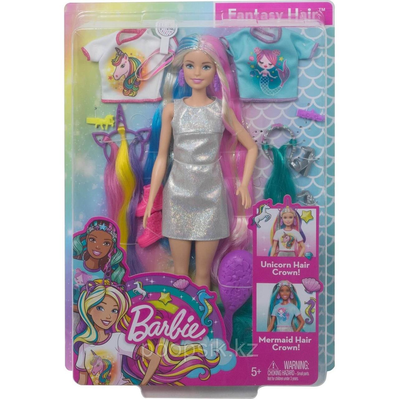 Barbie Радужные волосы превращение в Единорога и Русалку GHN04 - фото 4 - id-p67724139