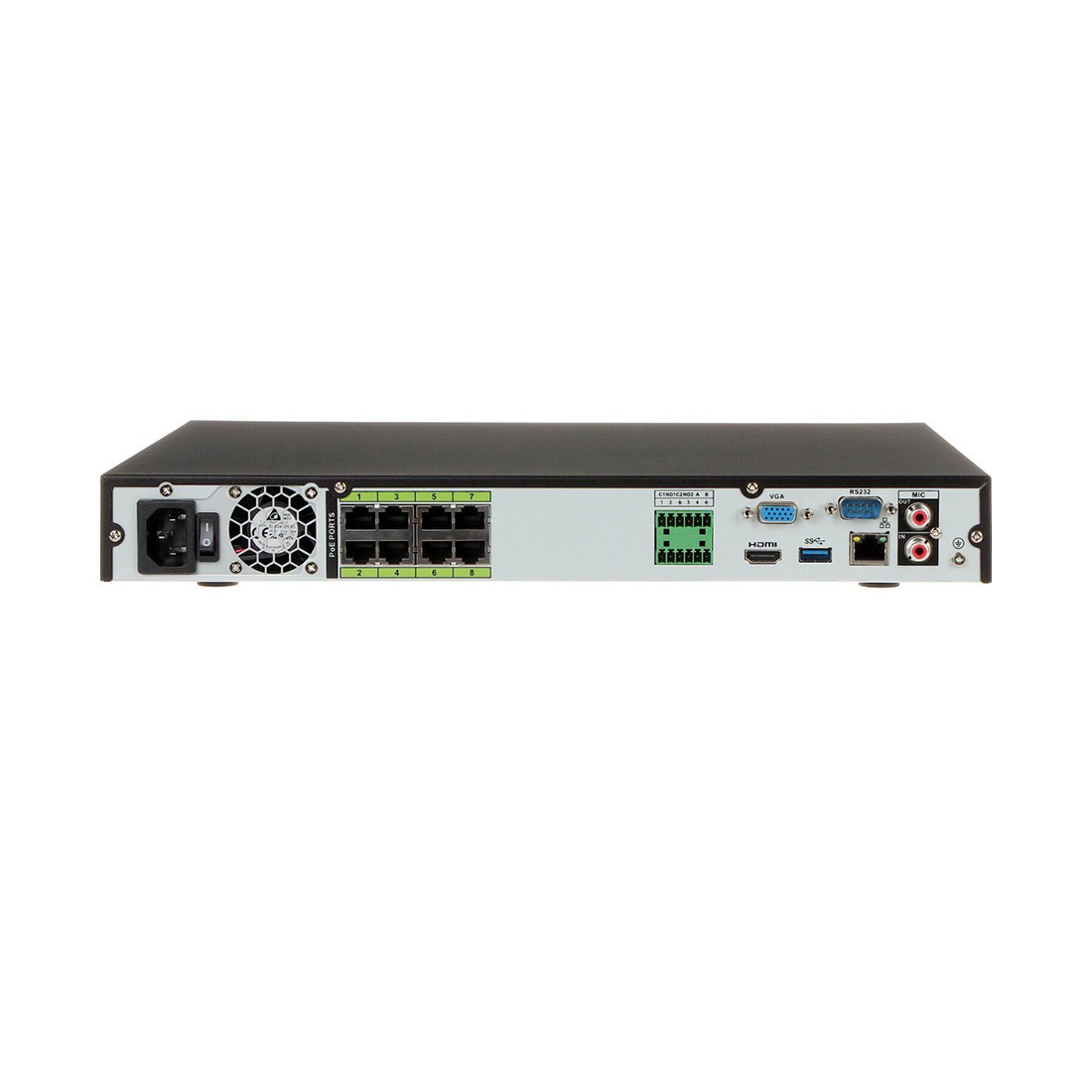 Dahua DHI-NVR5216-8P-I видеорегистратор сетевой 16 каналов, Разрешение записи до 16 Мп - фото 2 - id-p89202393
