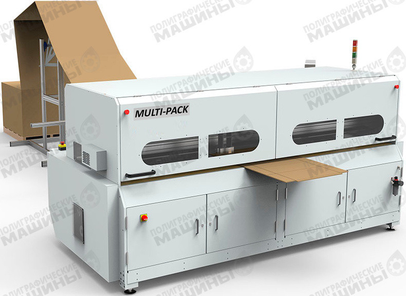 Автомат высечки-биговки гофротары - комбайн MULTI-PACK 2500 PLUS