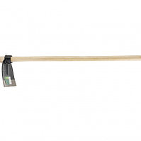Кетмень цельнокованый деревянный лакированный черенок 195 х 175 х 910 мм Сибртех 62356 (002)