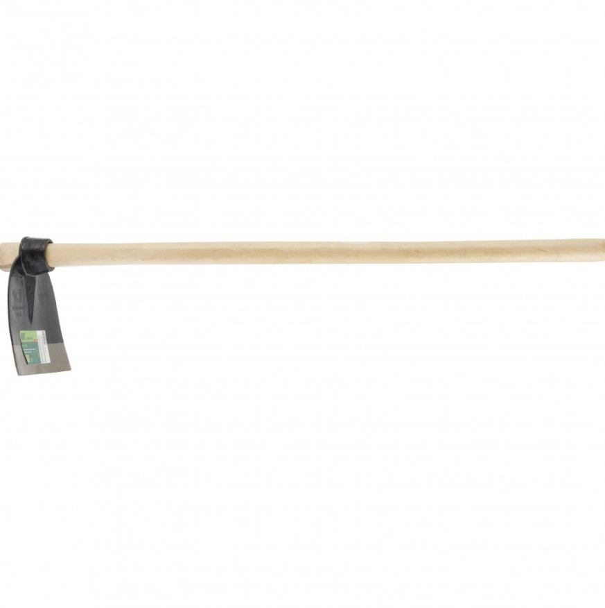 Кетмень цельнокованый деревянный лакированный черенок 195 х 175 х 910 мм Сибртех 62356 (002) - фото 1 - id-p89202882