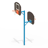 Баскетбольный щит двойной разноуровневый