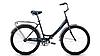 Велосипед FORWARD SEVILLA 26 1.0 (26" 1 ск. рост 18.5") 2020-2021, черный матовый/белый, RBKW1C26100