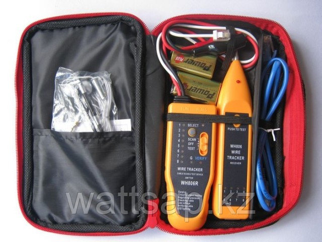 Детектор скрытой проводки Wire Tracker WH806R, кабель трекер, трасоискатель - фото 2 - id-p89217486