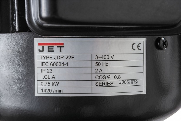 JET JDP-22F Вертикально-сверлильный станок - фото 5 - id-p89217582