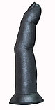 Палец анальный чёрный на присоске RU TO ANSWER USA, L 150 мм, Dmax 30 мм, фото 4