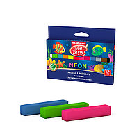 Пластилин Erich Krause Neon 12 түсті