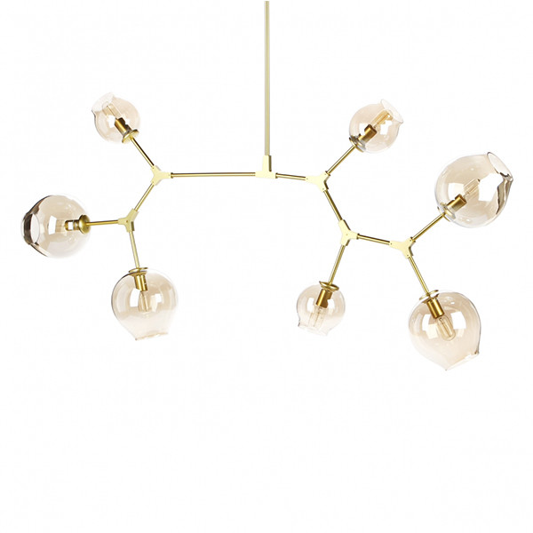 Дизайнерский Светильник подвесной Branching Bubble Chandelier - 7 Light (gold) - фото 1 - id-p89218178