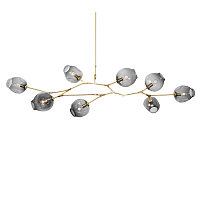 Дизайнерский Светильник подвесной Branching Bubble Chandelier - 8 Light (Gold-smoky)
