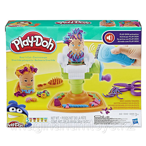 Play-Doh Плейдо игровой набор пластилина «Сумасшедший парикмахер» - фото 1 - id-p89218216