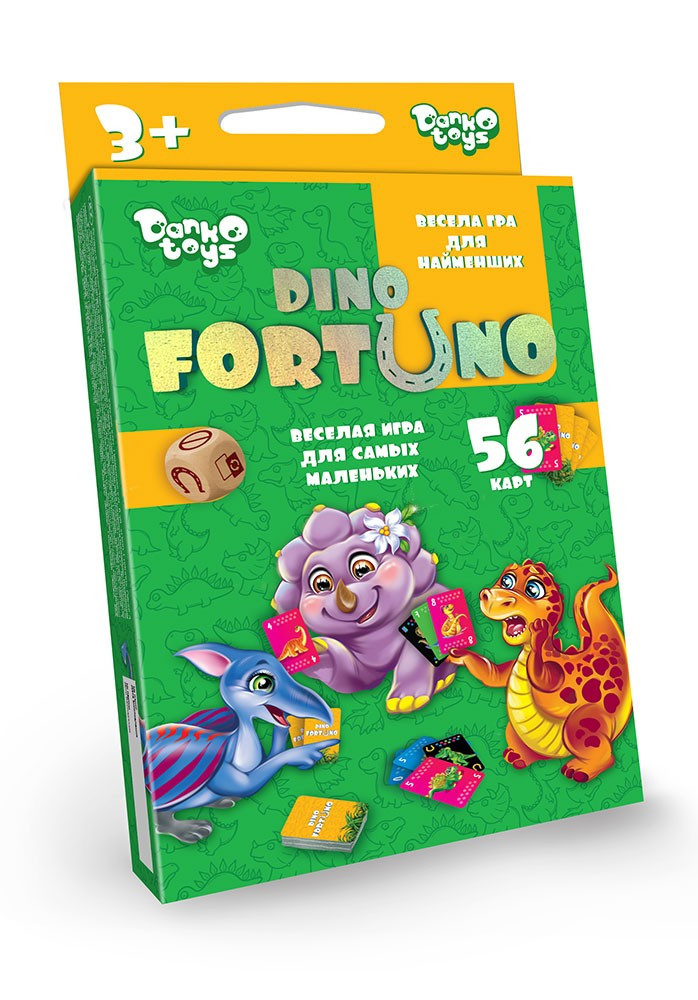 Игра настольная "Fortuno Cute.Dino"