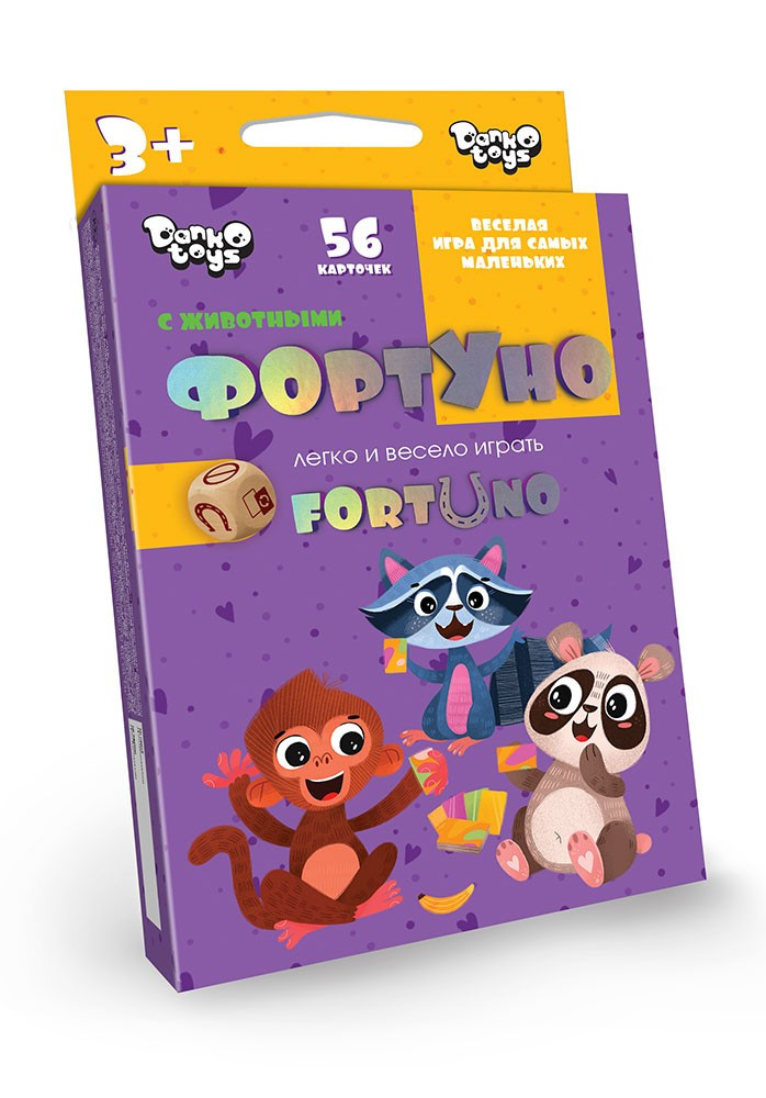 Игра настольная "Fortuno cute.Animals"