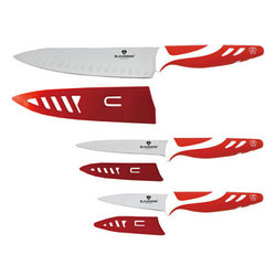 Набор ножей Blaumann BL-5027 red, 3 ПР (Berlinger Haus, Венгрия)