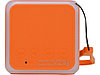 Портативная колонка Cube с подсветкой, оранжевый, фото 5