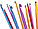 Набор металлических крючков 12 шт для вязания( блестящие), фото 8