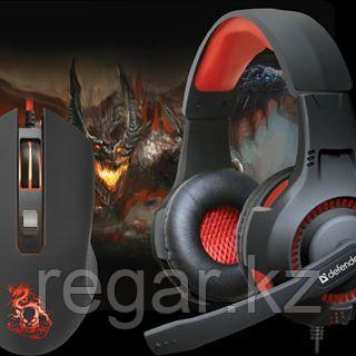 Комплект игровой Defender Devourer MHP-006 мышь+гарнитура+ковер