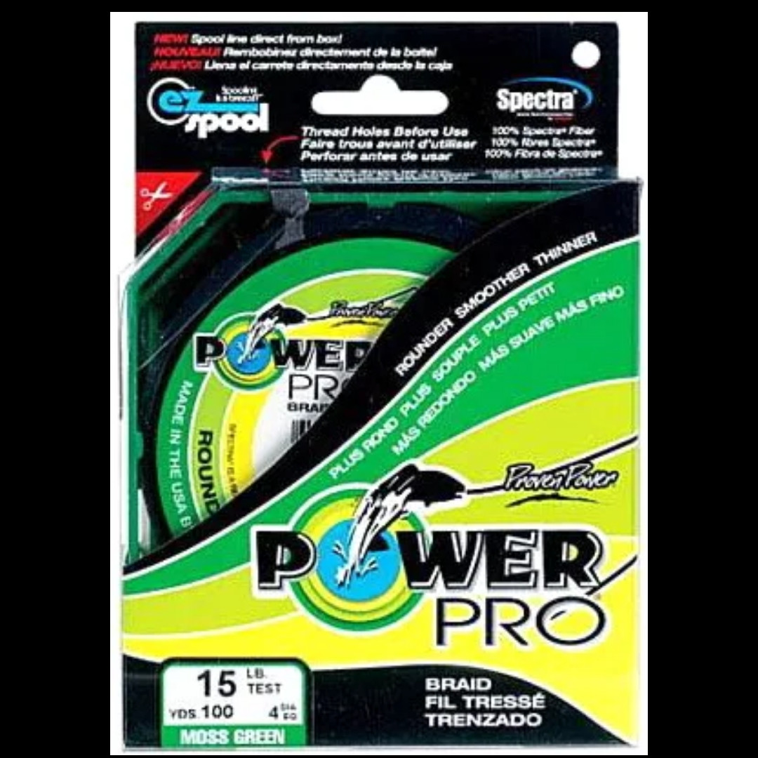 Плетеный шнур 4жильный Power Pro (Китай), 100м, Диаметры:от 0.10мм до 0.60мм