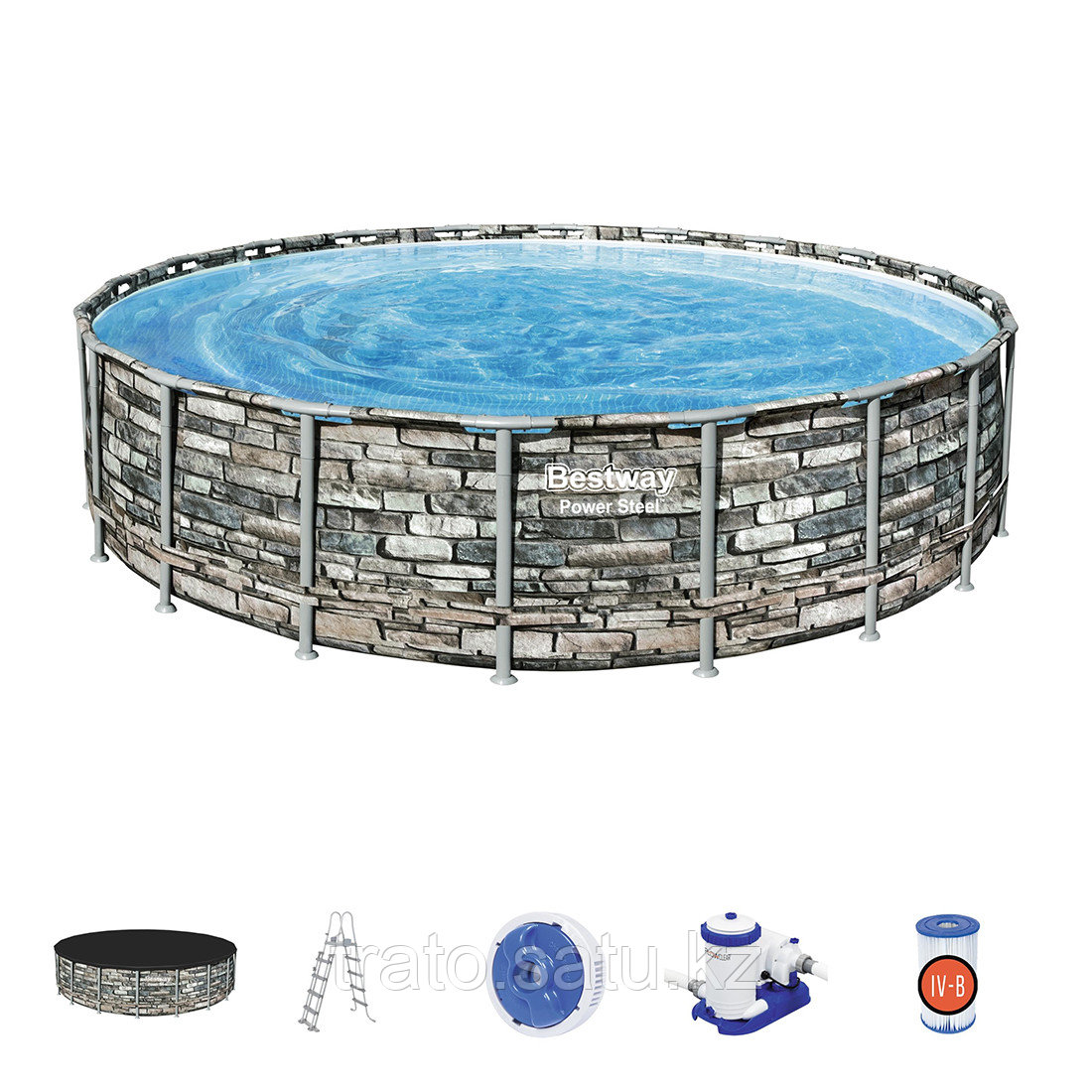 Каркасный бассейн BESTWAY 610 х 132 см