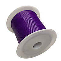 Шнур для рукоделий -вощщенный фиолет