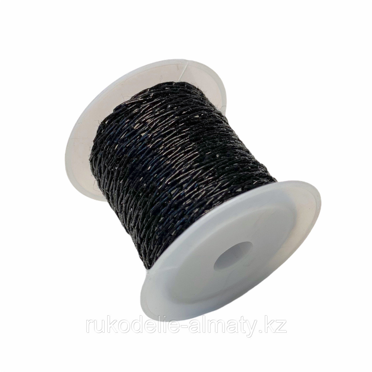 Шнур для рукоделий -плетеный черный - фото 1 - id-p89228776