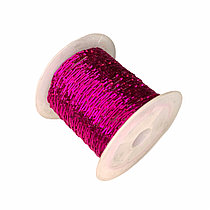 Шнур для рукоделий -плетеный розовый