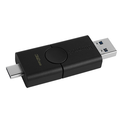Kingston DTDE/32GB USB-накопитель DataTraveler Duo, 32Gb, USB 3.2 Gen 1 - фото 1 - id-p89234305