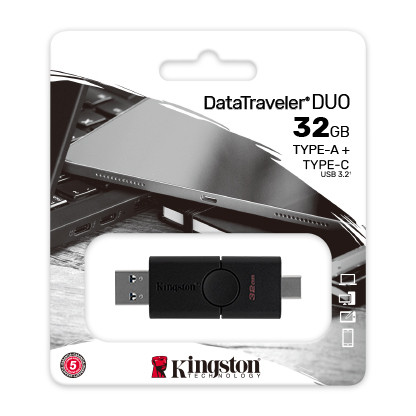 Kingston DTDE/32GB USB-накопитель DataTraveler Duo, 32Gb, USB 3.2 Gen 1 - фото 3 - id-p89234305