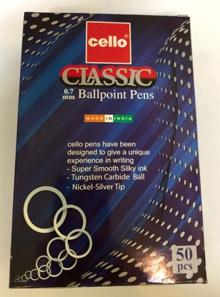 Ручка Cello Classic 0,7 mm синий, фото 2