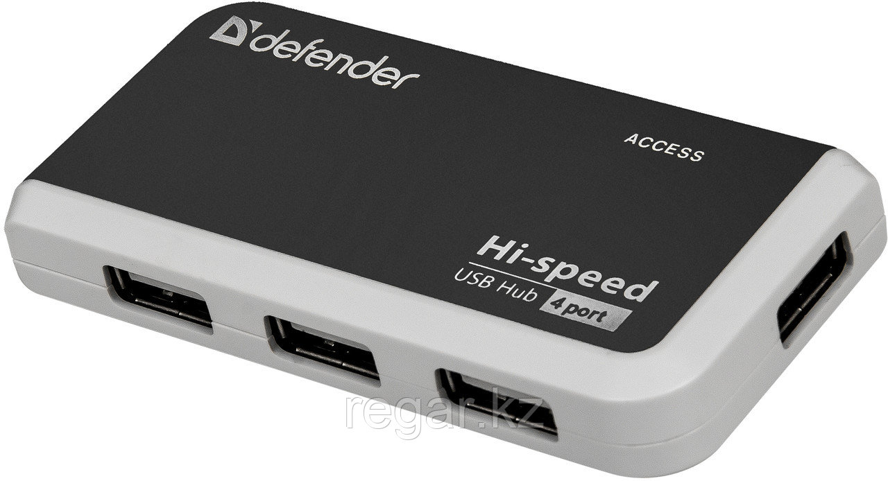 Разветвитель Defender Quadro Infix USB2.0, 4порта HUB