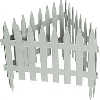 Декоративный забор "Рейка" белый 28 х 300 см Palisad 65004 (002)