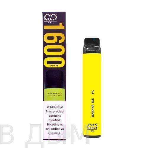 Puff XXL 1600 Банановый Лед / Banana Ice