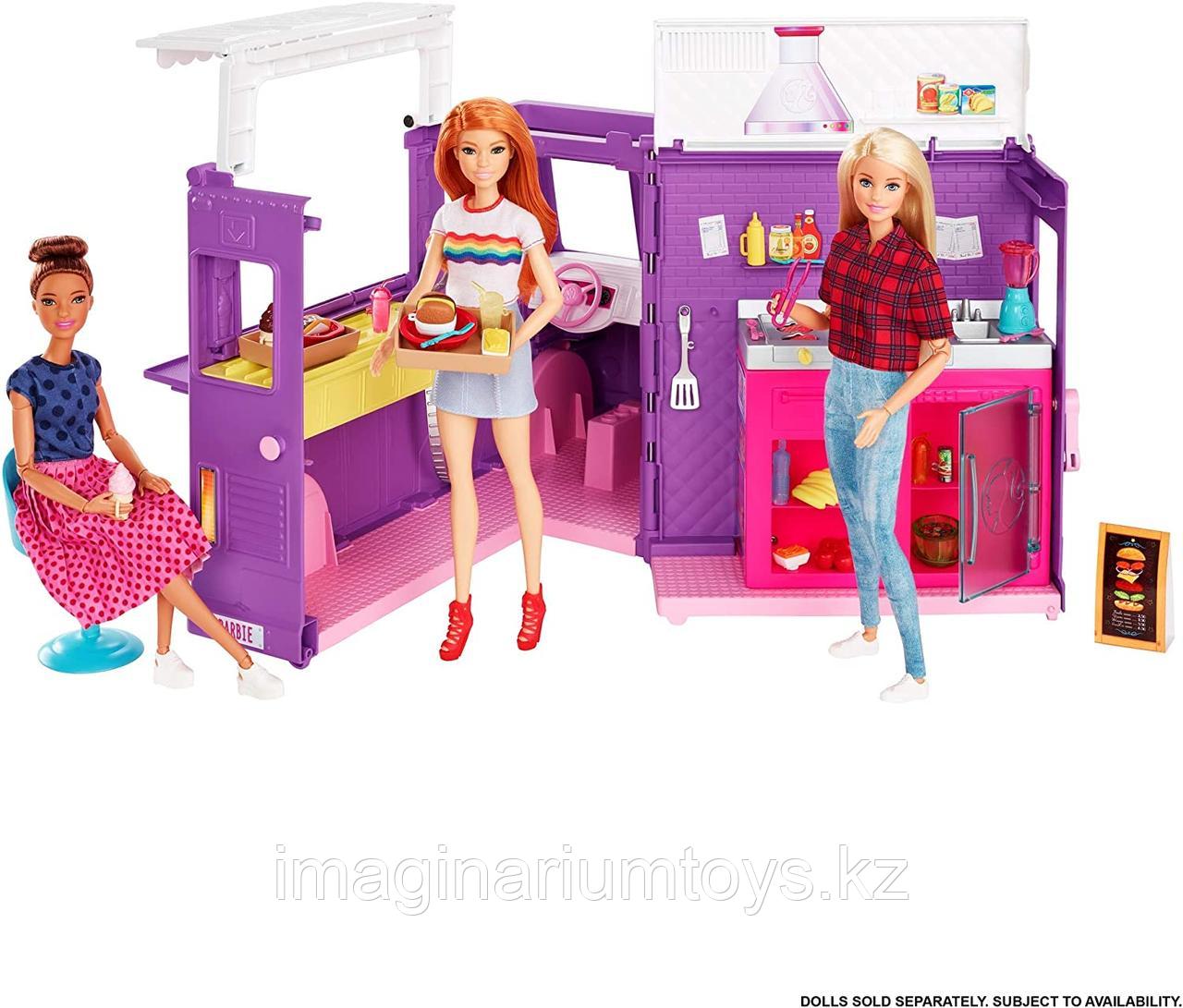 Barbie Игровой набор автобус-трансформер "Кафе на колесах" - фото 7 - id-p89245047