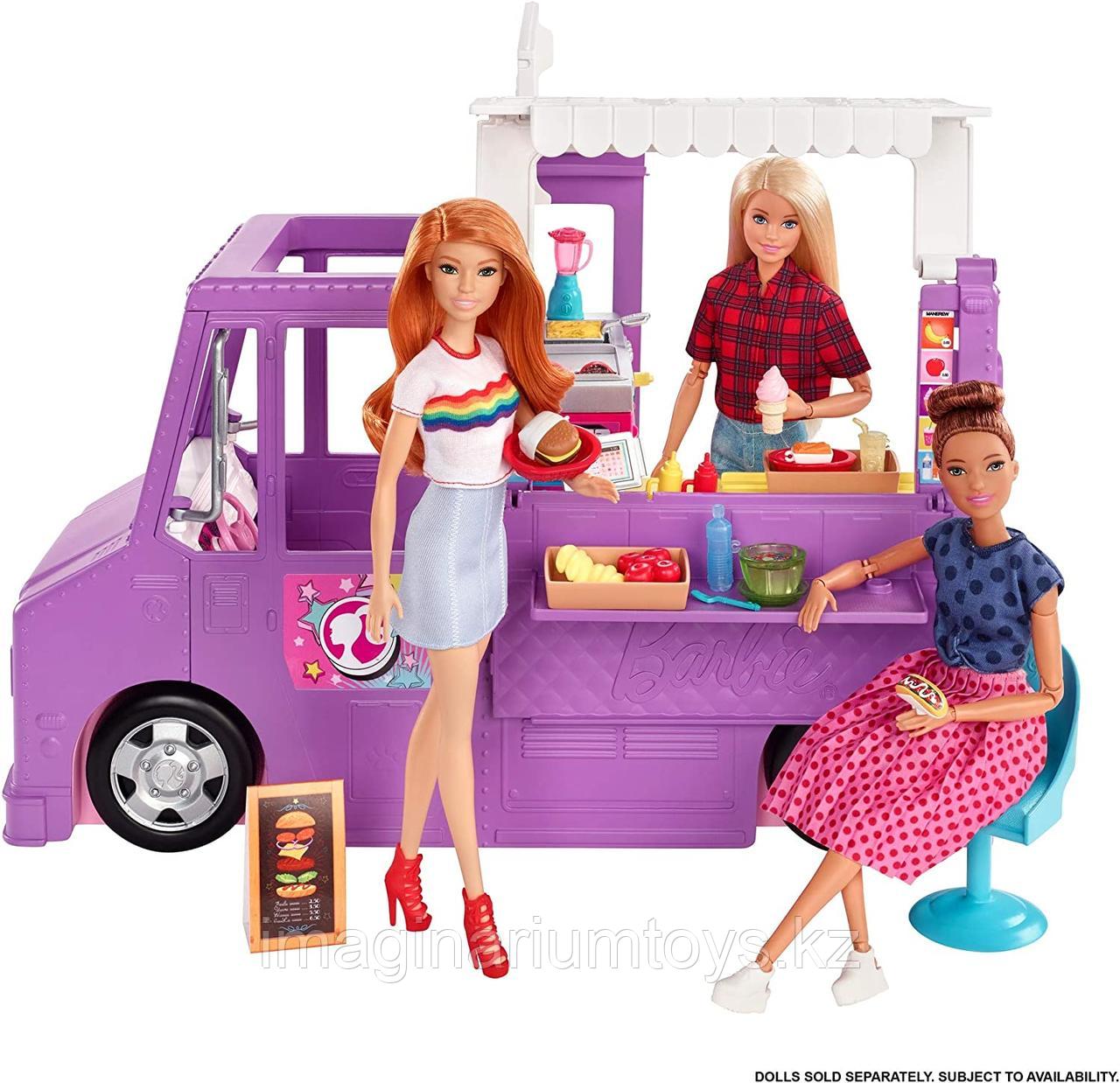 Barbie Игровой набор автобус-трансформер "Кафе на колесах" - фото 8 - id-p89245047
